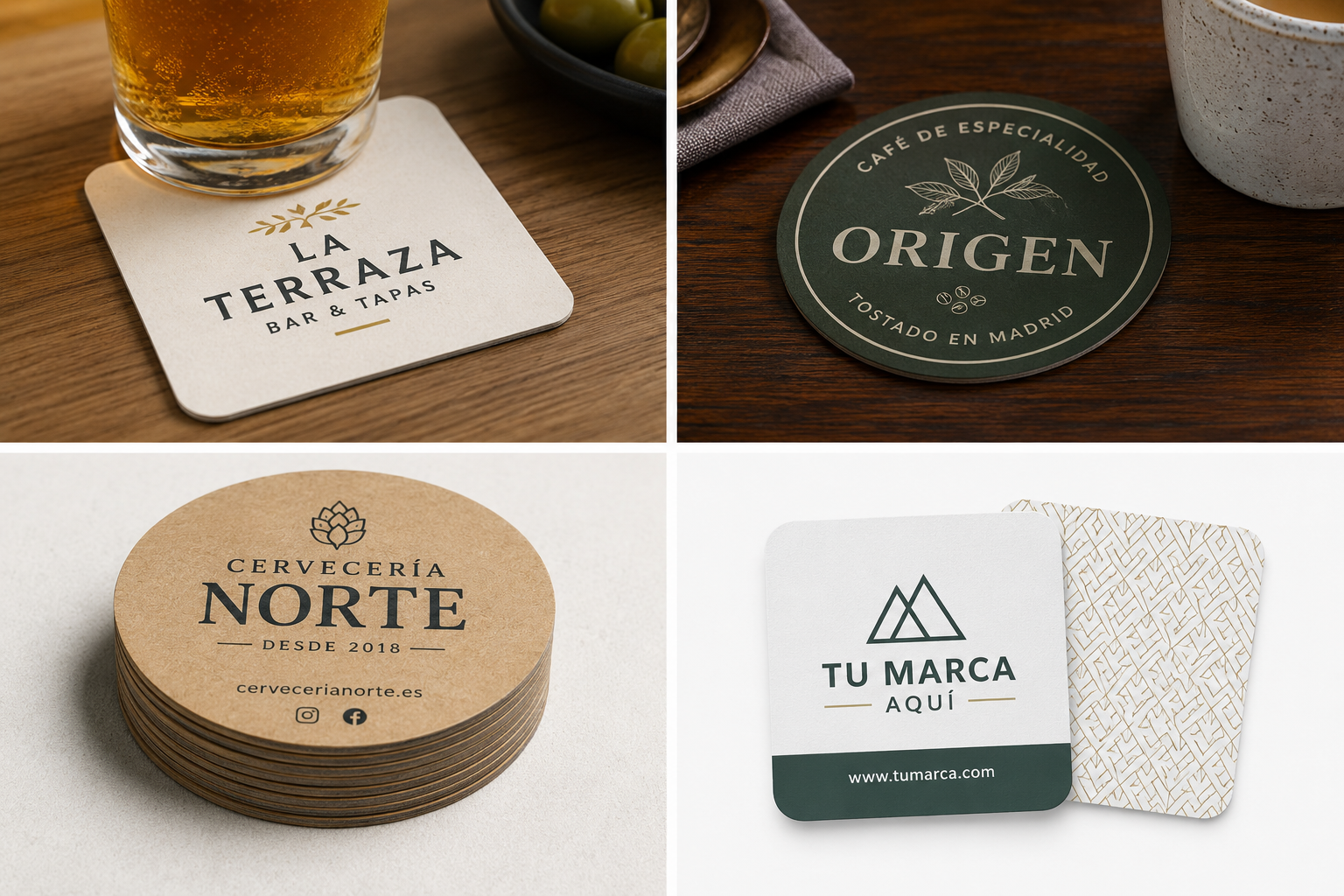 Posavasos estándar