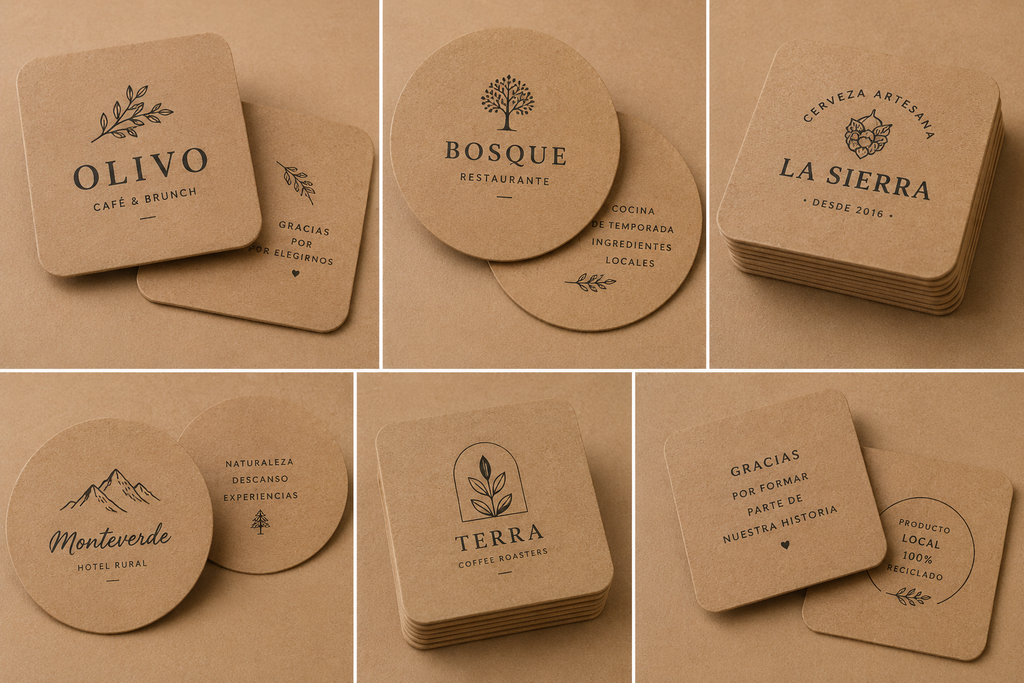 Posavasos Kraft Ecológicos