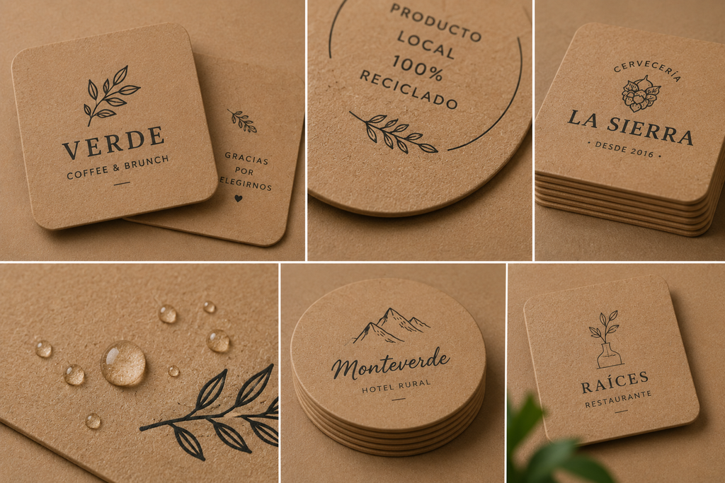 Posavasos Kraft Ecológicos
