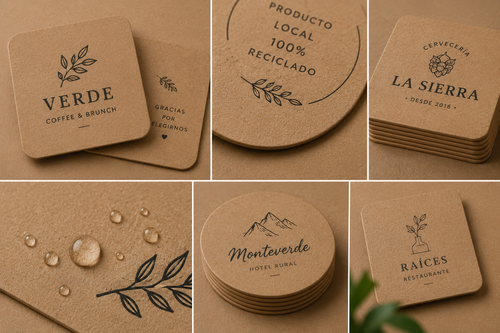 Posavasos Kraft Ecológicos